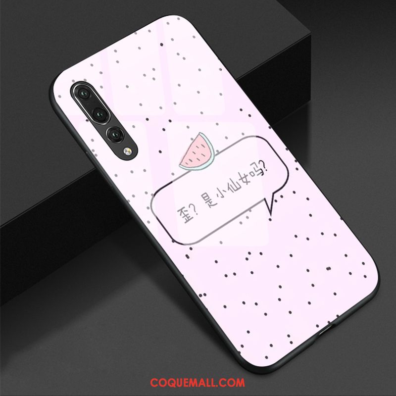 Étui Huawei P20 Pro Tout Compris Protection Téléphone Portable, Coque Huawei P20 Pro Verre Silicone