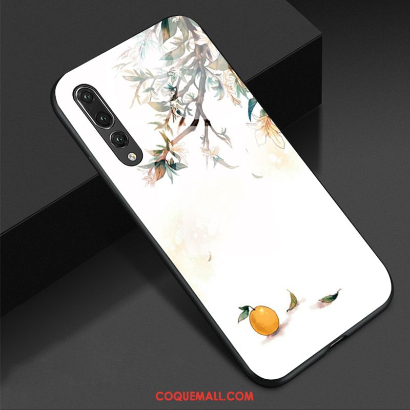 Étui Huawei P20 Pro Tout Compris Protection Téléphone Portable, Coque Huawei P20 Pro Verre Silicone