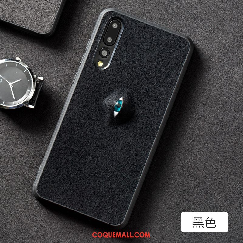 Étui Huawei P20 Pro Téléphone Portable Incassable Personnalité, Coque Huawei P20 Pro Protection Gris