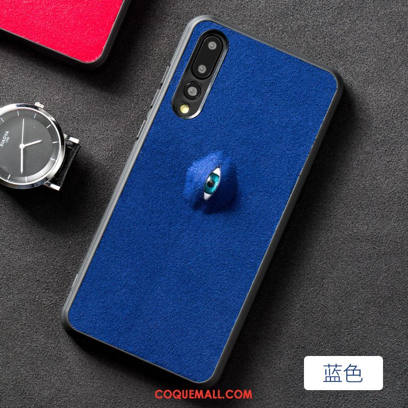 Étui Huawei P20 Pro Téléphone Portable Incassable Personnalité, Coque Huawei P20 Pro Protection Gris