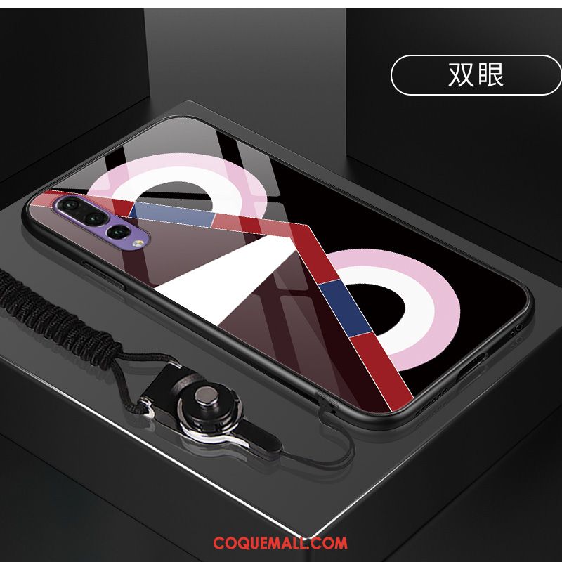 Étui Huawei P20 Pro Téléphone Portable Rouge Miroir, Coque Huawei P20 Pro