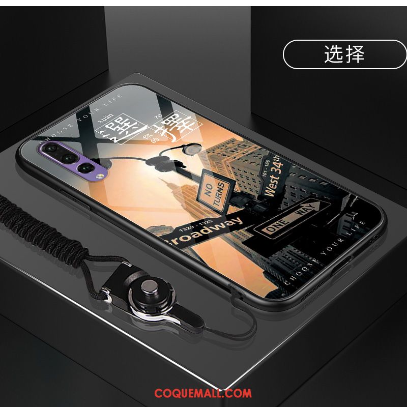 Étui Huawei P20 Pro Téléphone Portable Rouge Miroir, Coque Huawei P20 Pro