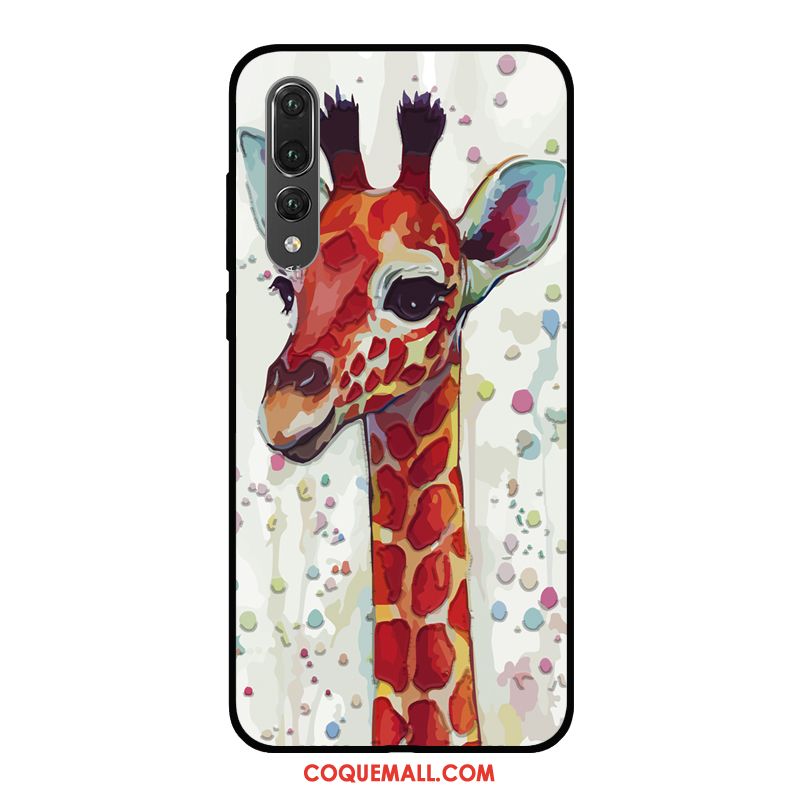 Étui Huawei P20 Pro Téléphone Portable Silicone Personnalité, Coque Huawei P20 Pro Tendance Rouge