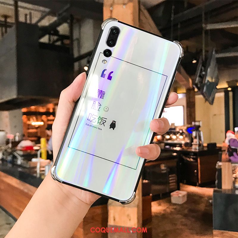 Étui Huawei P20 Pro Téléphone Portable Éblouissement Protection, Coque Huawei P20 Pro Incassable Créatif