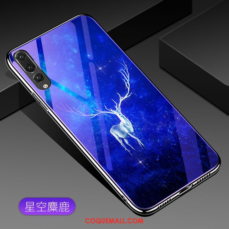 Étui Huawei P20 Pro Violet Téléphone Portable Tout Compris, Coque Huawei P20 Pro Incassable Verre