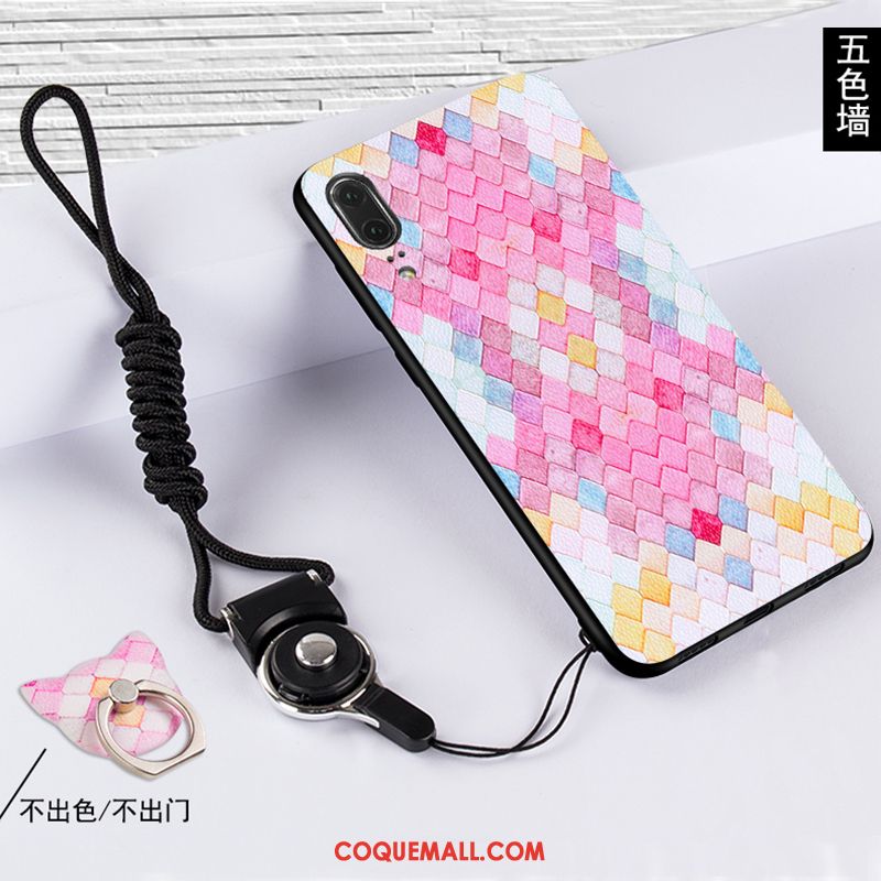 Étui Huawei P20 Protection Tendance Fluide Doux, Coque Huawei P20 Incassable Téléphone Portable