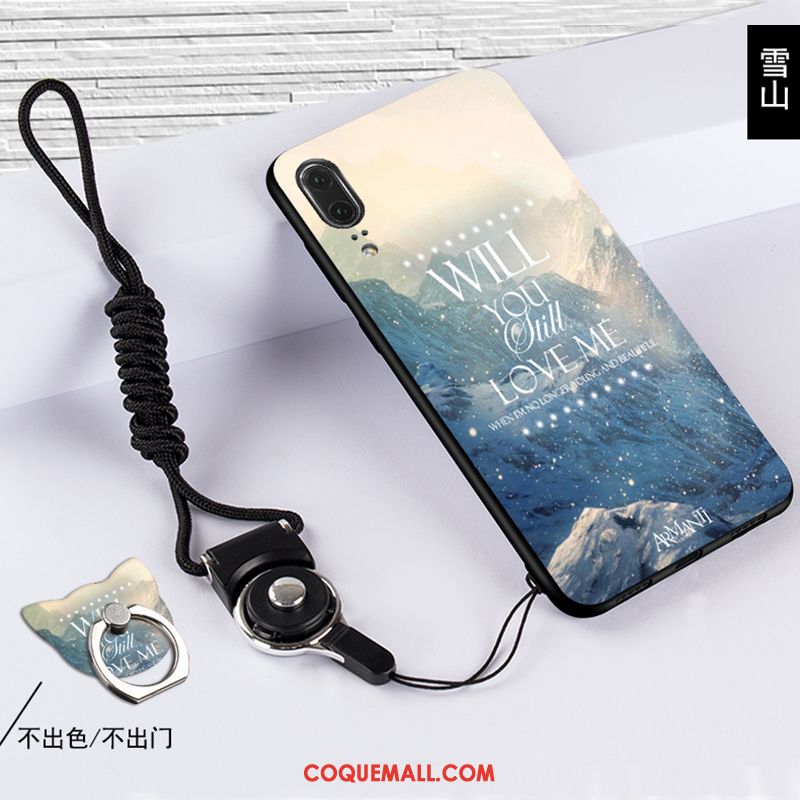 Étui Huawei P20 Protection Tendance Fluide Doux, Coque Huawei P20 Incassable Téléphone Portable