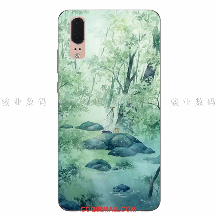 Étui Huawei P20 Protection Vent Jeunesse, Coque Huawei P20 Téléphone Portable Art