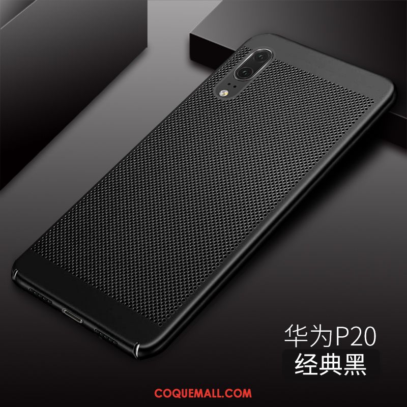 Étui Huawei P20 Refroidissement Téléphone Portable Bleu, Coque Huawei P20 Incassable Difficile