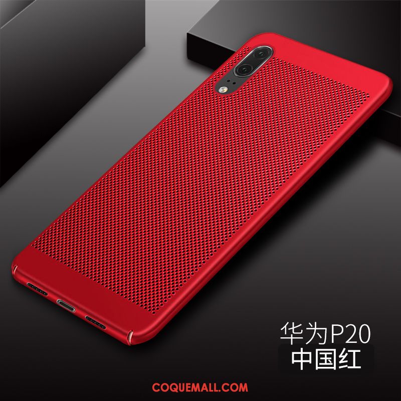 Étui Huawei P20 Refroidissement Téléphone Portable Bleu, Coque Huawei P20 Incassable Difficile