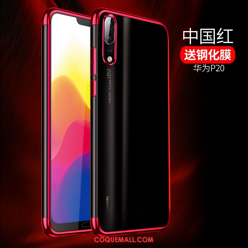 Étui Huawei P20 Tout Compris Tendance Tempérer, Coque Huawei P20 Placage Incassable