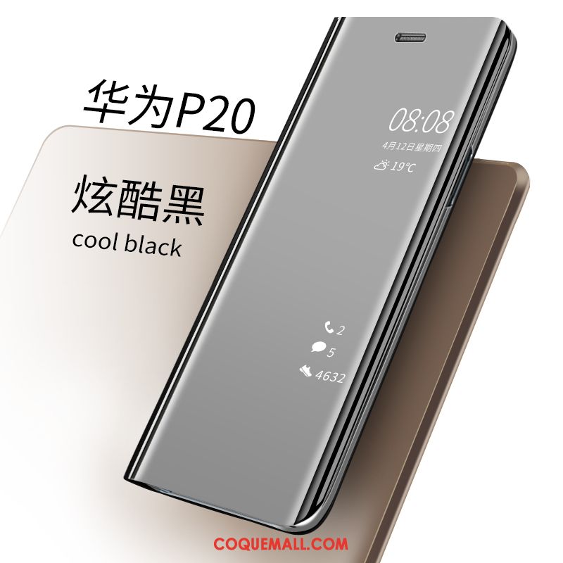 Étui Huawei P20 Très Mince Tendance Personnalité, Coque Huawei P20 Étui En Cuir Difficile