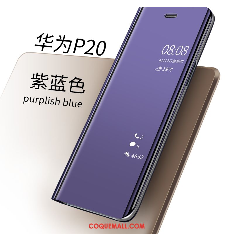 Étui Huawei P20 Très Mince Tendance Personnalité, Coque Huawei P20 Étui En Cuir Difficile