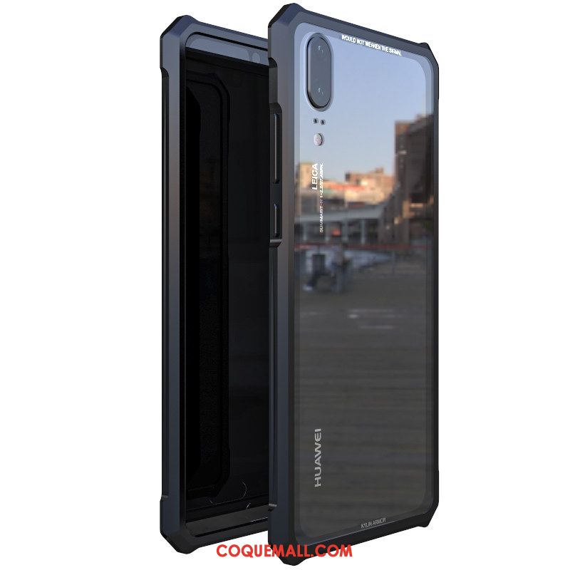 Étui Huawei P20 Téléphone Portable Couvercle Arrière Verre, Coque Huawei P20 Marque De Tendance Très Mince