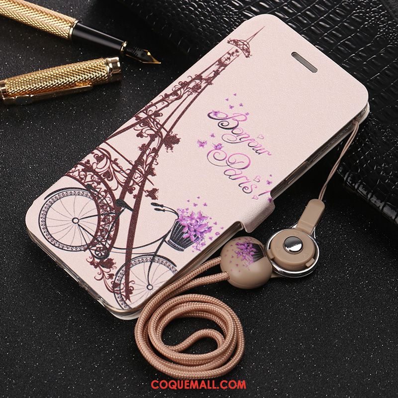 Étui Huawei P20 Téléphone Portable Protection Beau, Coque Huawei P20 Ornements Suspendus Peinture Beige