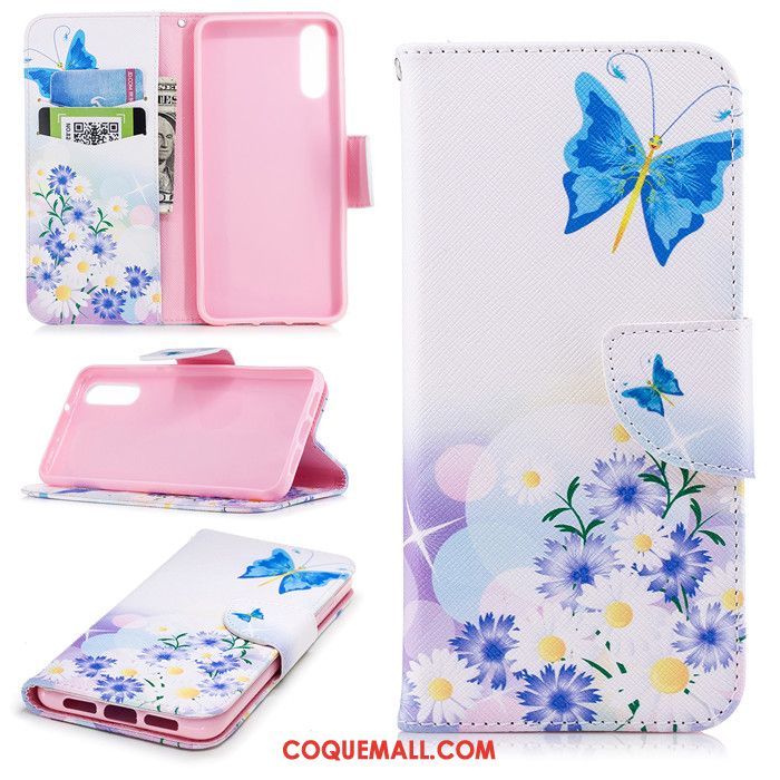 Étui Huawei P20 Étui En Cuir Tout Compris Multicolore, Coque Huawei P20 Protection Dessin Animé