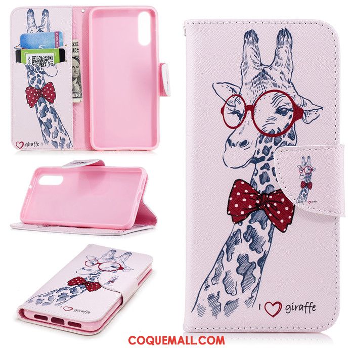 Étui Huawei P20 Étui En Cuir Tout Compris Multicolore, Coque Huawei P20 Protection Dessin Animé