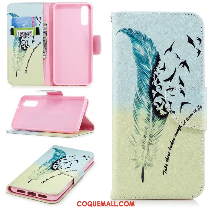 Étui Huawei P20 Étui En Cuir Tout Compris Multicolore, Coque Huawei P20 Protection Dessin Animé