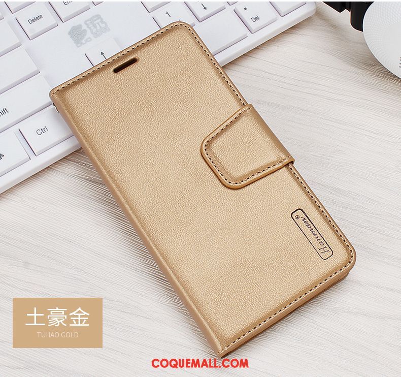 Étui Huawei P30 Carte Or Cuir, Coque Huawei P30 Téléphone Portable Tout Compris