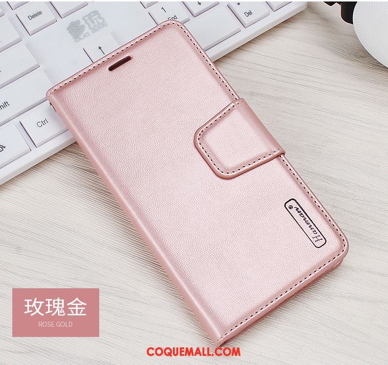 Étui Huawei P30 Carte Or Cuir, Coque Huawei P30 Téléphone Portable Tout Compris