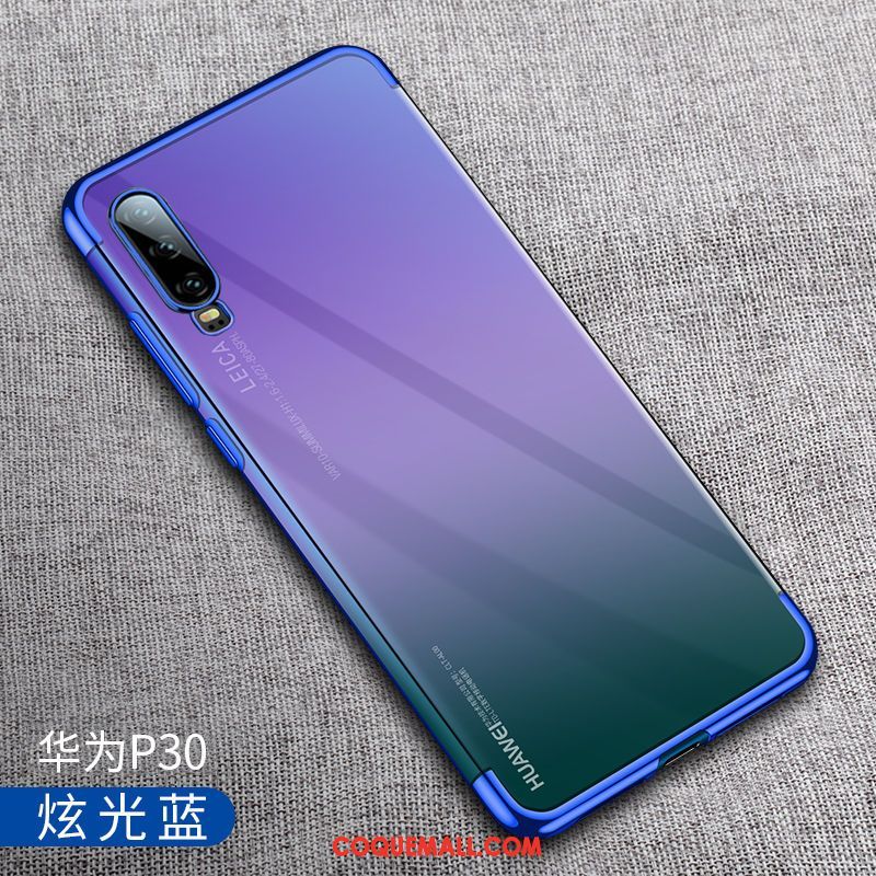 Étui Huawei P30 Clair Luxe Très Mince, Coque Huawei P30 Marque De Tendance Créatif