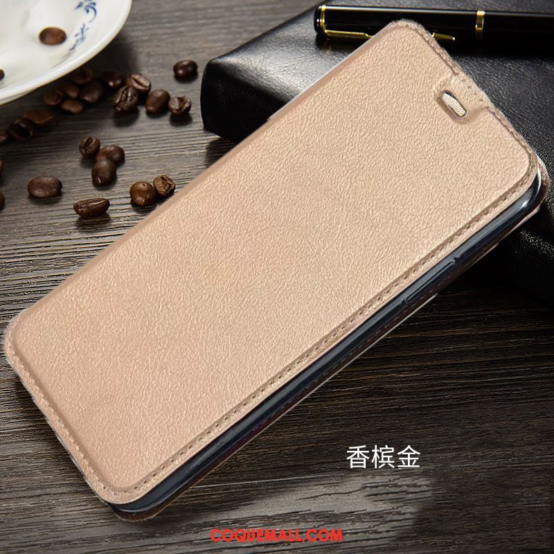 Étui Huawei P30 En Cuir Rose Protection, Coque Huawei P30 Business Incassable