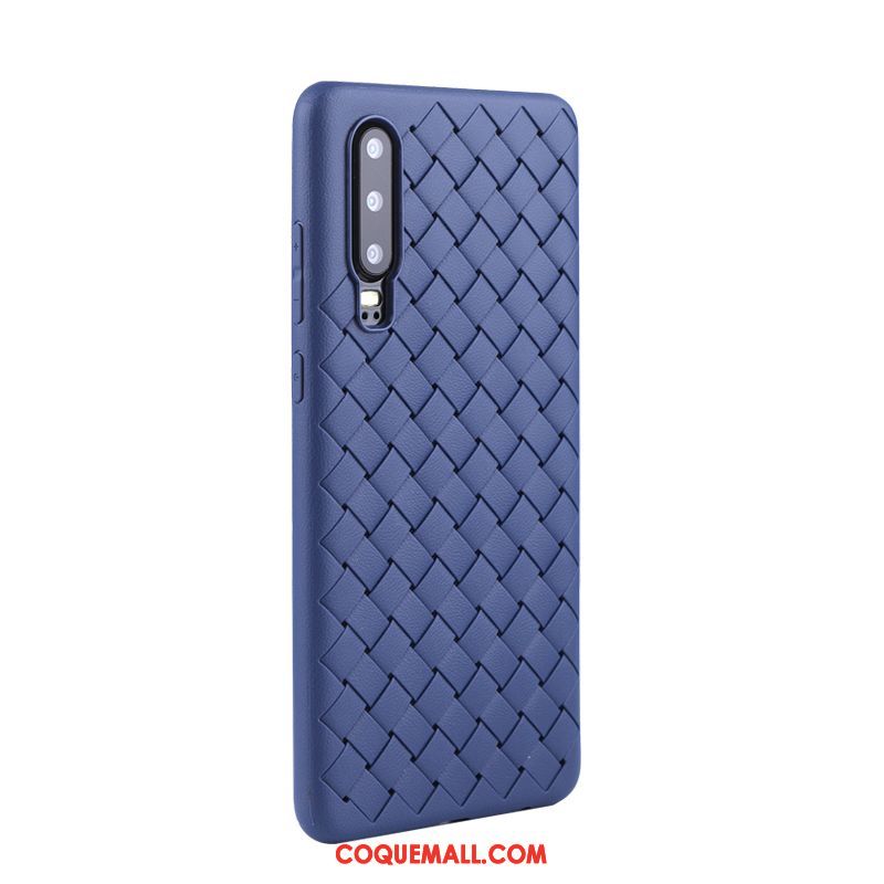 Étui Huawei P30 Fluide Doux Personnalité Incassable, Coque Huawei P30 Marque De Tendance Silicone