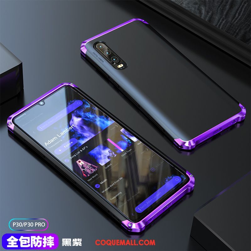 Étui Huawei P30 Incassable Nouveau Tout Compris, Coque Huawei P30 Violet Protection