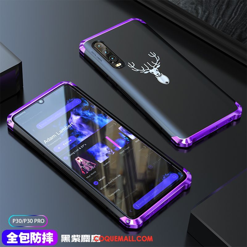 Étui Huawei P30 Incassable Nouveau Tout Compris, Coque Huawei P30 Violet Protection