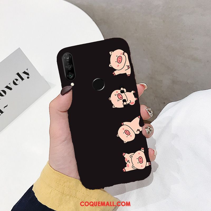 Étui Huawei P30 Lite Délavé En Daim Charmant Super Mignon, Coque Huawei P30 Lite Nouveau Téléphone Portable