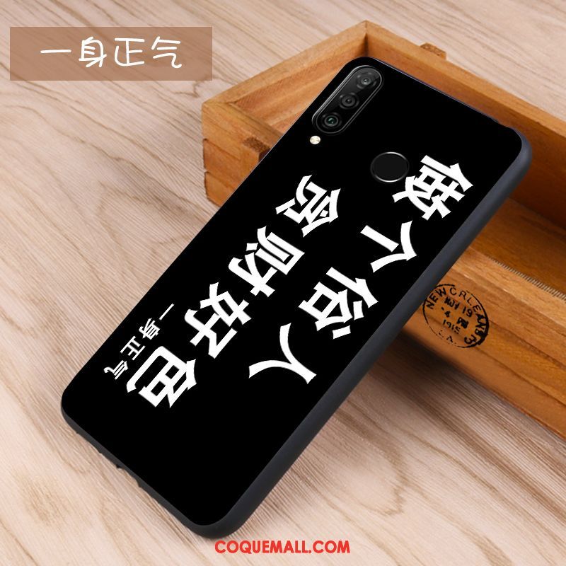 Étui Huawei P30 Lite Incassable Téléphone Portable Tendance, Coque Huawei P30 Lite Protection Délavé En Daim
