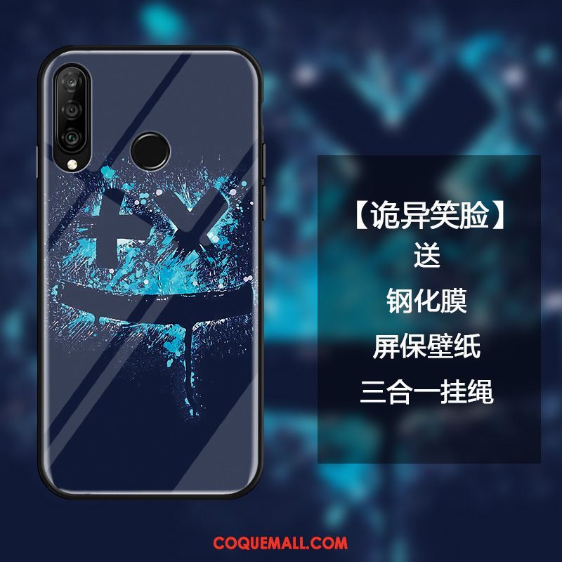 Étui Huawei P30 Lite Ornements Suspendus Simple Créatif, Coque Huawei P30 Lite Marque De Tendance Mode