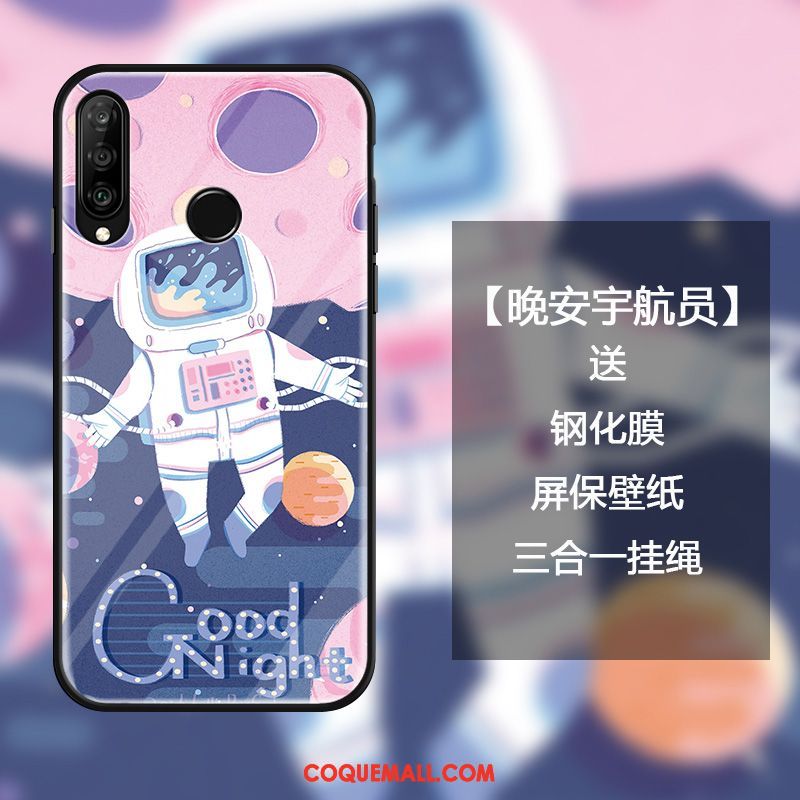 Étui Huawei P30 Lite Ornements Suspendus Simple Créatif, Coque Huawei P30 Lite Marque De Tendance Mode