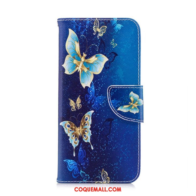 Étui Huawei P30 Lite Peinture Protection En Cuir, Coque Huawei P30 Lite Blanc Jeunesse