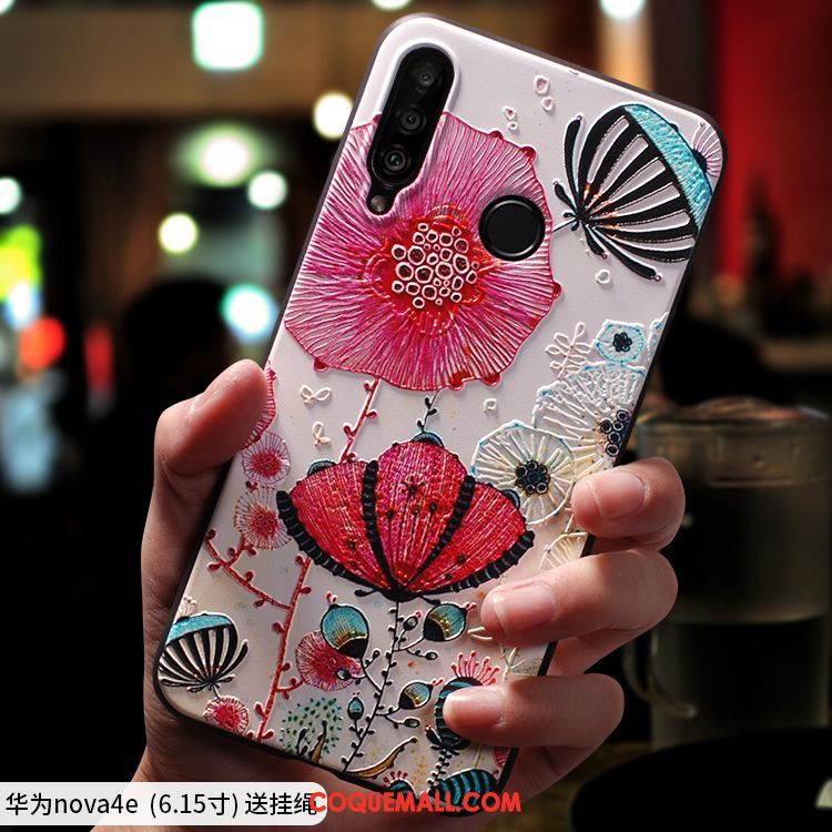 Étui Huawei P30 Lite Personnalité Dessin Animé Téléphone Portable, Coque Huawei P30 Lite Créatif Silicone