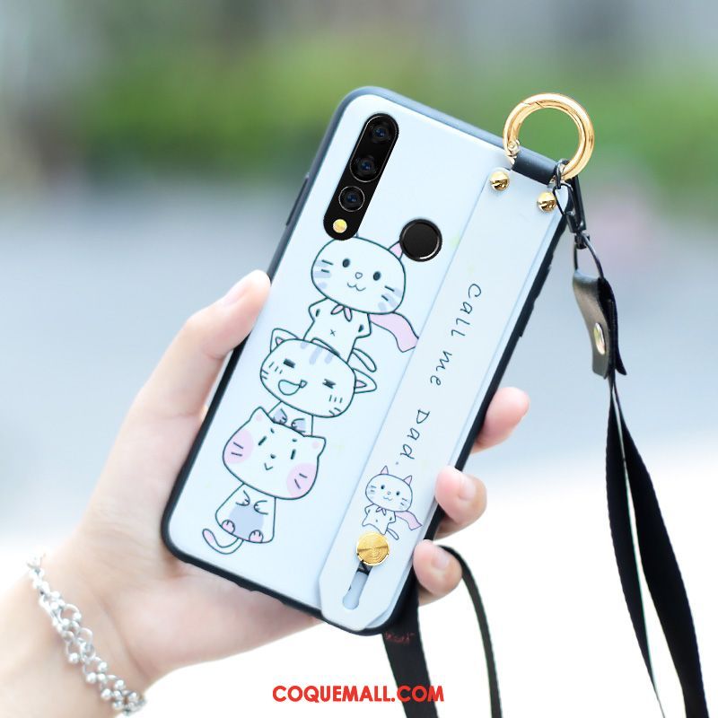 Étui Huawei P30 Lite Personnalité Lapin Créatif, Coque Huawei P30 Lite Protection Dessin Animé