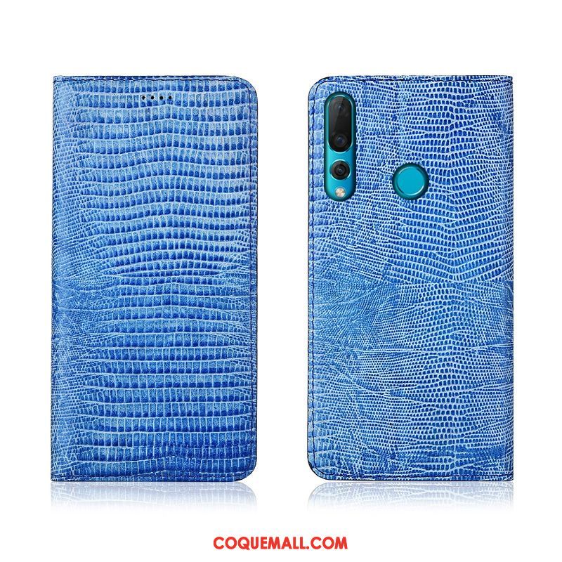 Étui Huawei P30 Lite Protection Incassable Modèle Fleurie, Coque Huawei P30 Lite Kaki En Cuir