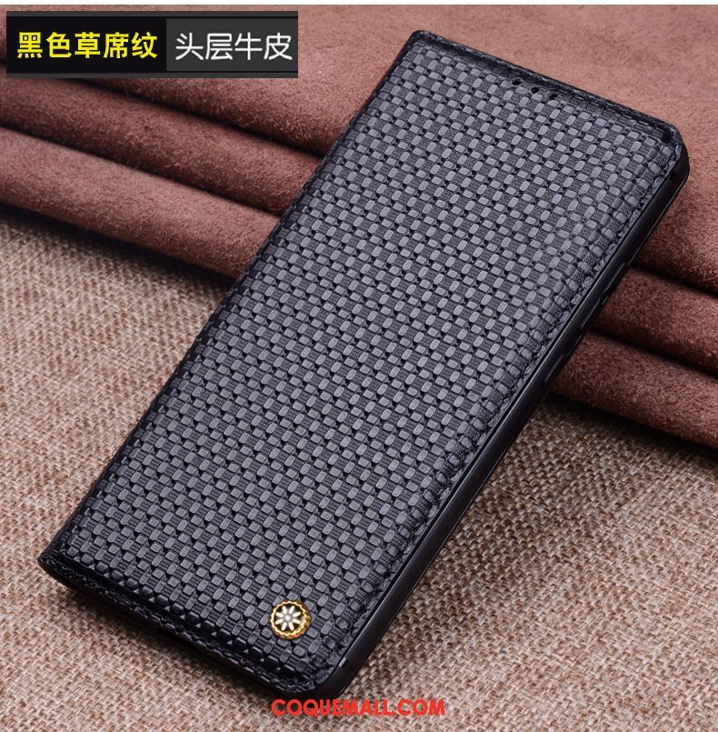 Étui Huawei P30 Lite Protection Personnalité Clamshell, Coque Huawei P30 Lite Grand En Cuir