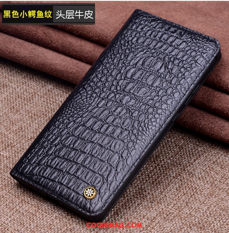 Étui Huawei P30 Lite Protection Personnalité Clamshell, Coque Huawei P30 Lite Grand En Cuir