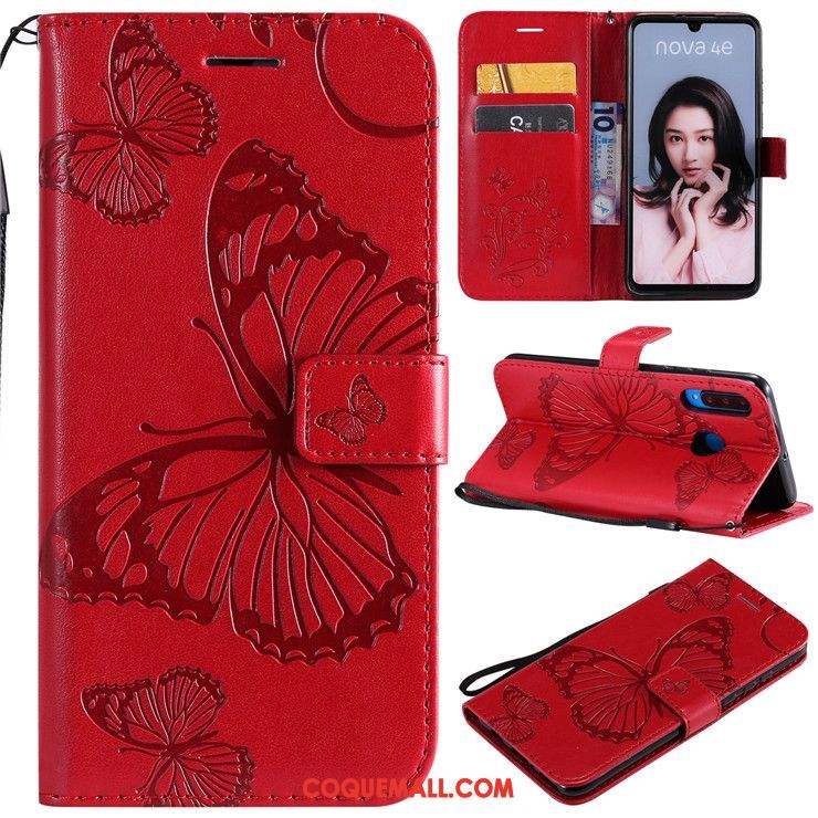 Étui Huawei P30 Lite Silicone Incassable Fluide Doux, Coque Huawei P30 Lite Tout Compris Or Rose