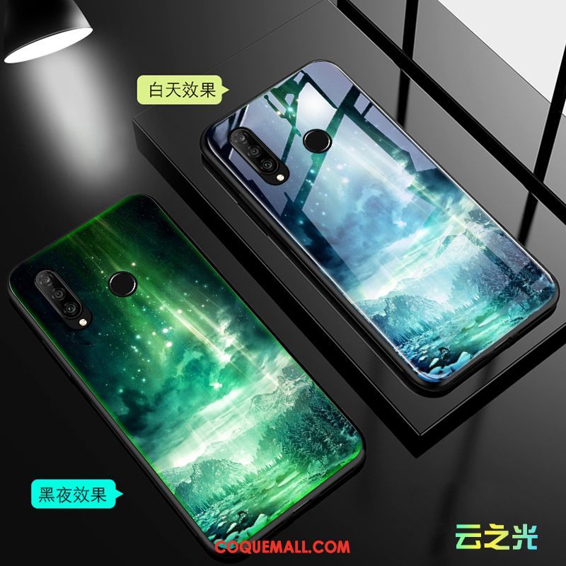 Étui Huawei P30 Lite Tout Compris Lumineuses Marque De Tendance, Coque Huawei P30 Lite Protection Incassable