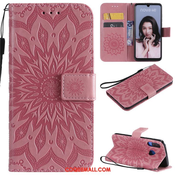 Étui Huawei P30 Lite Téléphone Portable Clamshell Protection, Coque Huawei P30 Lite Silicone Fluide Doux