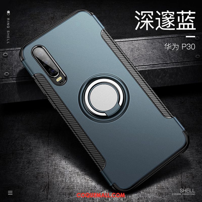 Étui Huawei P30 Magnétisme Téléphone Portable Membrane, Coque Huawei P30 Délavé En Daim Créatif