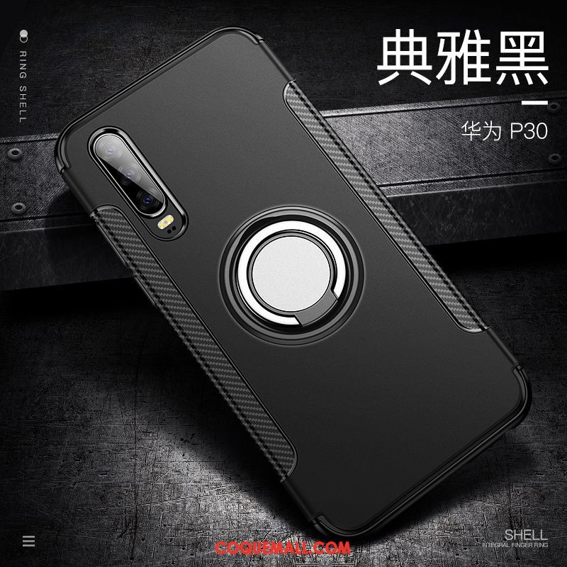 Étui Huawei P30 Magnétisme Téléphone Portable Membrane, Coque Huawei P30 Délavé En Daim Créatif