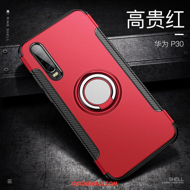 Étui Huawei P30 Magnétisme Téléphone Portable Membrane, Coque Huawei P30 Délavé En Daim Créatif