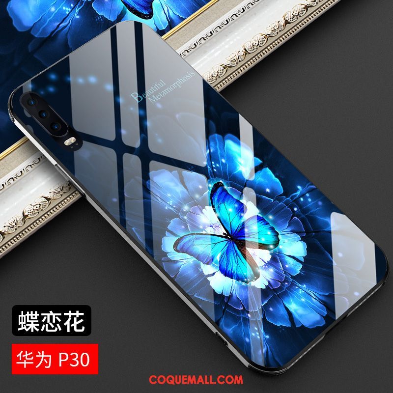 Étui Huawei P30 Nouveau Tout Compris Téléphone Portable, Coque Huawei P30 Créatif Miroir