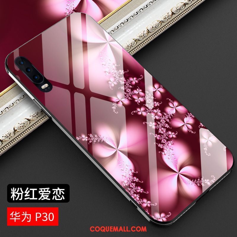 Étui Huawei P30 Nouveau Tout Compris Téléphone Portable, Coque Huawei P30 Créatif Miroir
