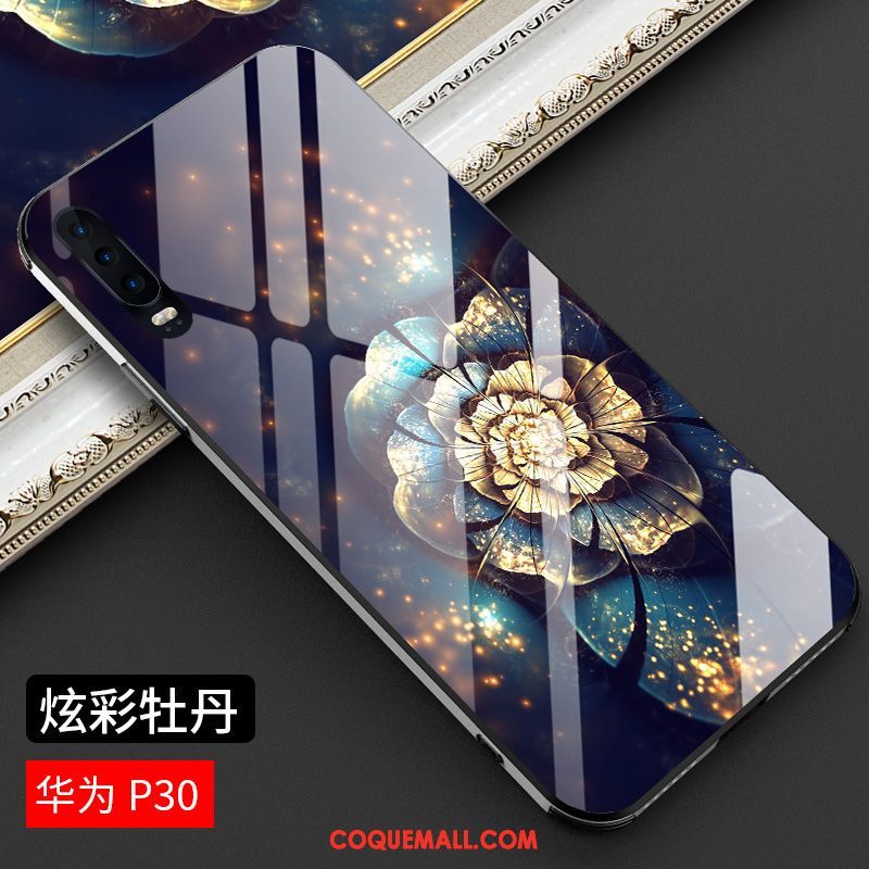 Étui Huawei P30 Nouveau Tout Compris Téléphone Portable, Coque Huawei P30 Créatif Miroir