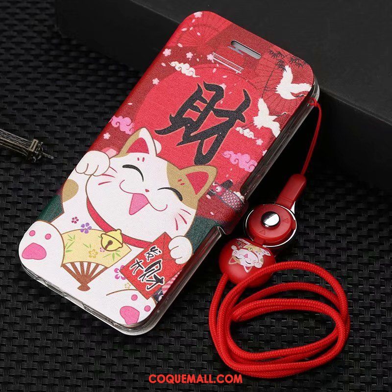 Étui Huawei P30 Personnalité Téléphone Portable Protection, Coque Huawei P30 Net Rouge Incassable