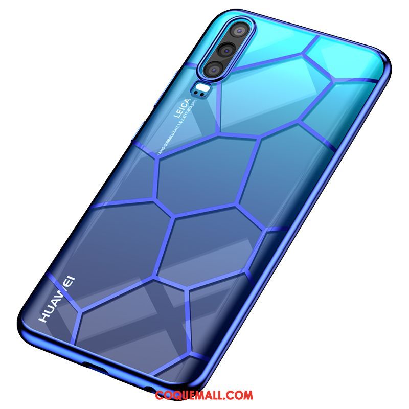 Étui Huawei P30 Placage Incassable Fluide Doux, Coque Huawei P30 Créatif Très Mince